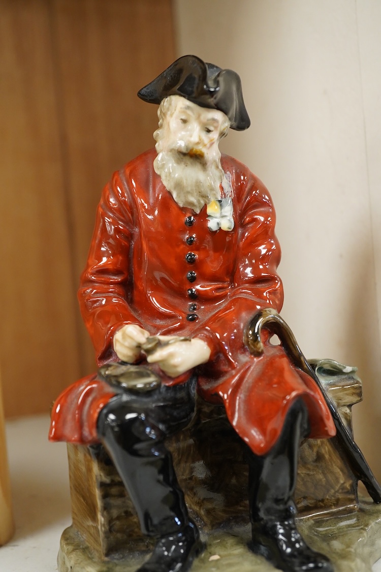 A Royal Doulton figure ‘A Pensioner’ HN689, 15cm high